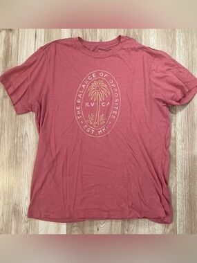 RVCA Men’s Vintage Dye Graphic Slim Crewneck T-Shirt sz M med surf skate
